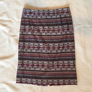 Garnet Hill Pencil Skirt.
